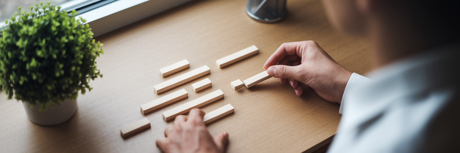 Person planning an affiliate marketing strategy.